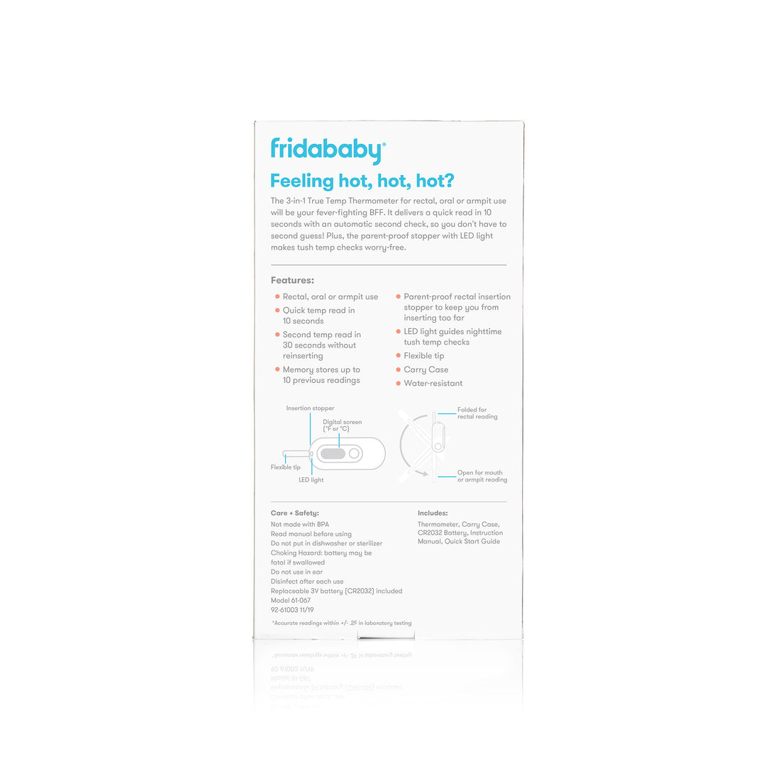 Frida Baby - 3-in-1 True Temp Digital Thermometer