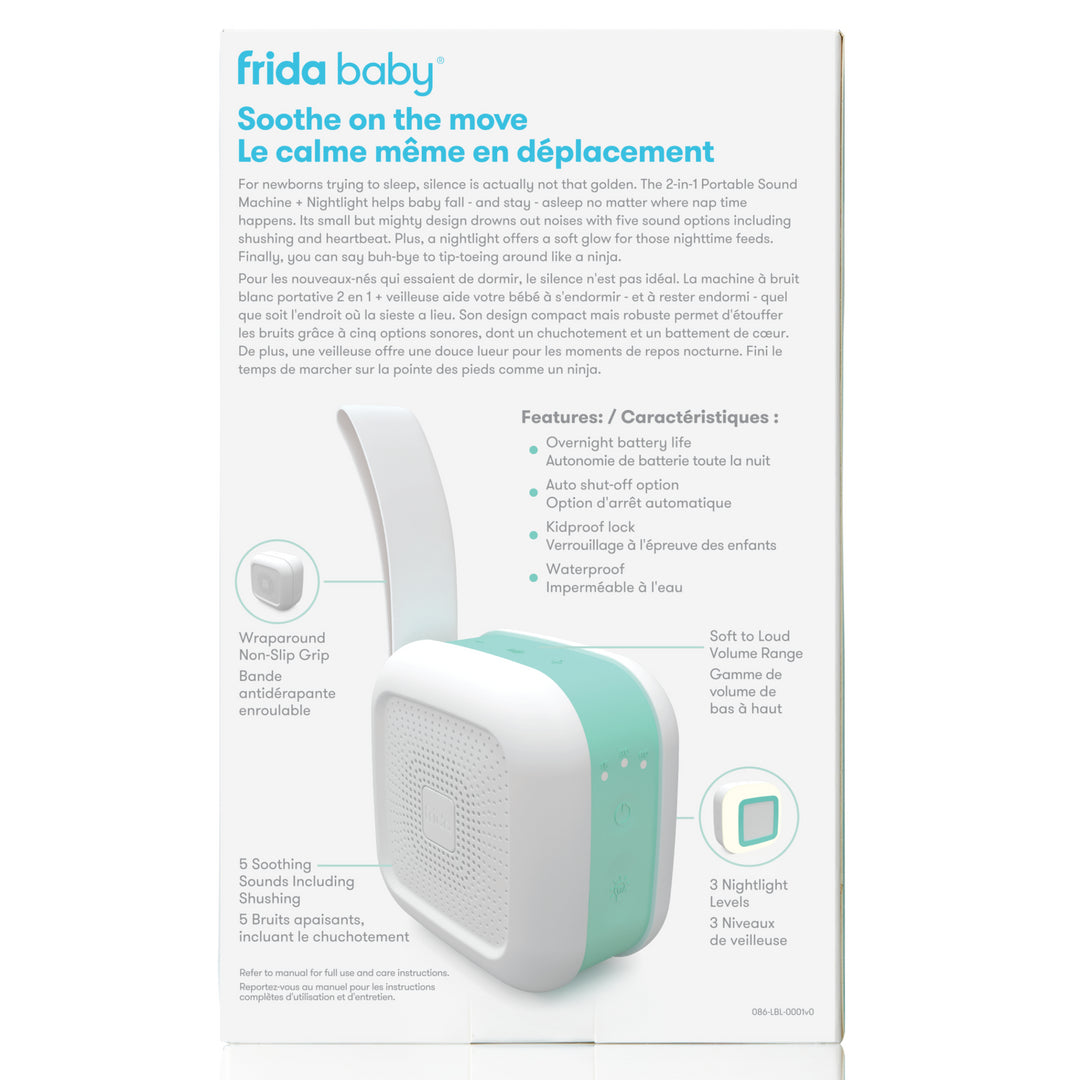 Frida Baby - Machine sonore portable 2 en 1 + Veilleuse