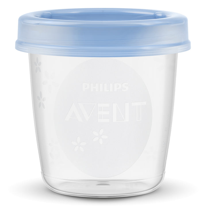Philips Avent - Gobelets de conservation du lait maternel (10 x 180 ml - 6 oz)