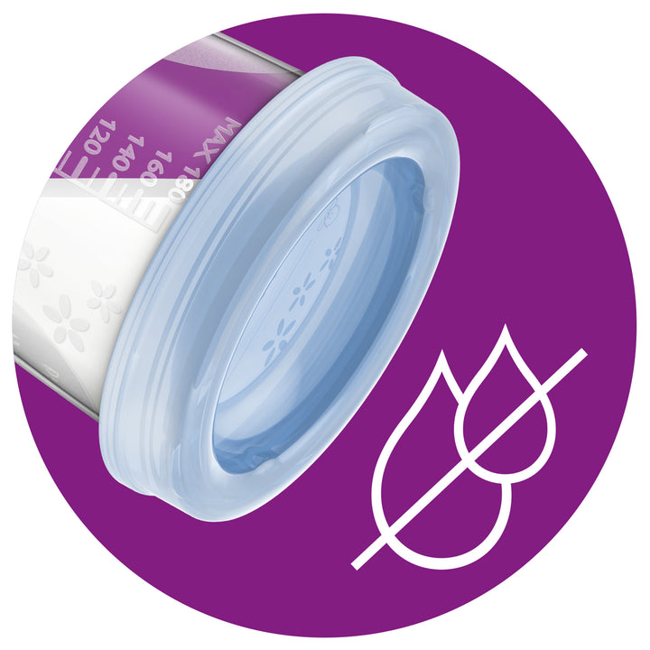 Philips Avent - Gobelets de conservation du lait maternel (10 x 180 ml - 6 oz)
