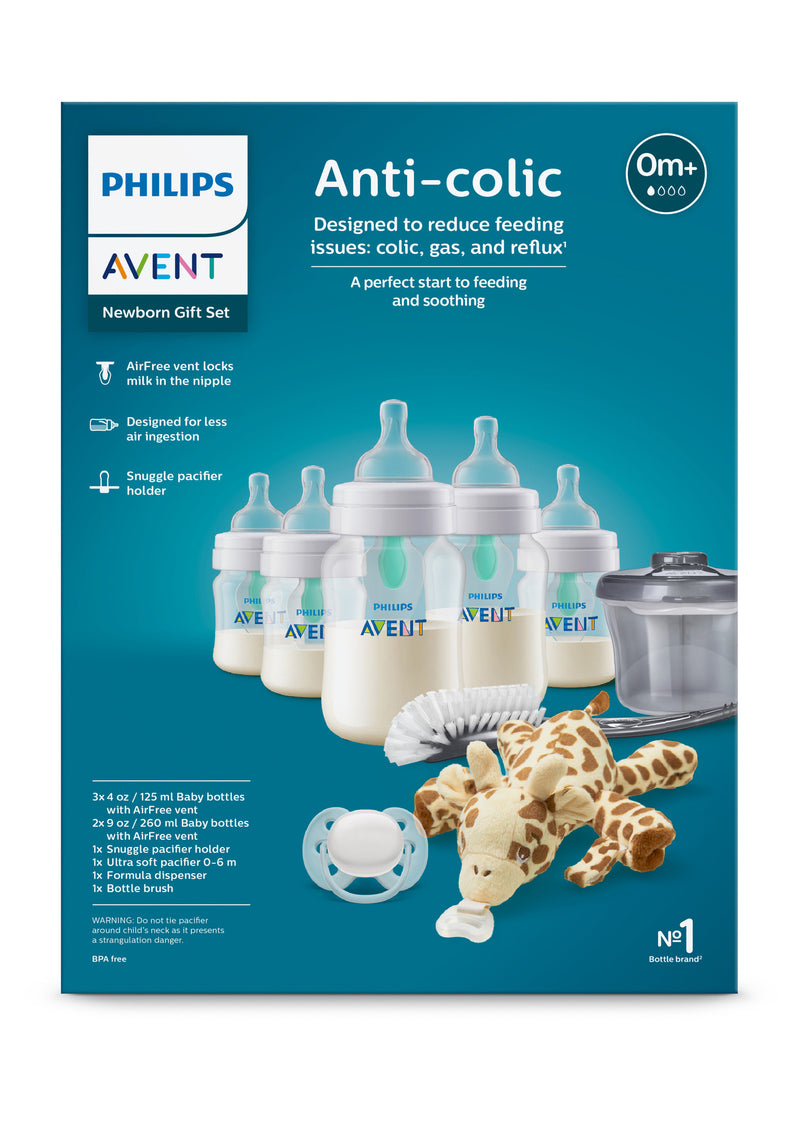 Philips Avent - Anti-colic Bottle AirFree NB Gift Set R39402