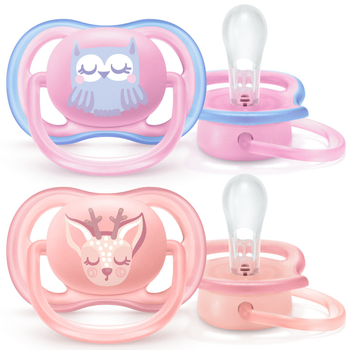 Philips Avent - Sucette Ultra Air 2pk 0-6M Animaux