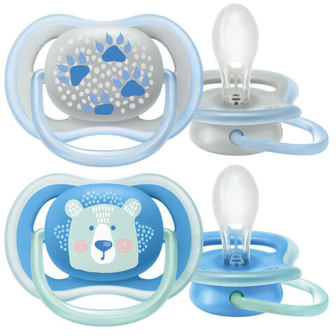 Philips Avent - Sucette Ultra Air 2pk 6-18M Amimals