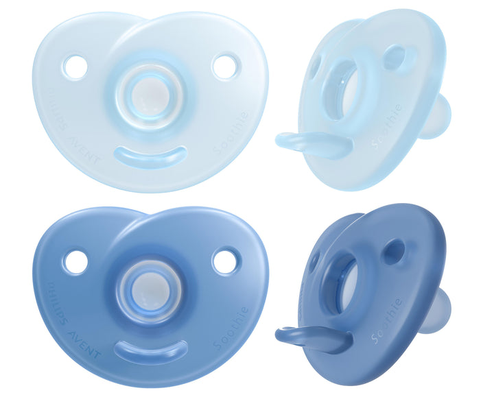 Philips Avent - Soothie Heart Pacifier 2pk - Pink or Blue