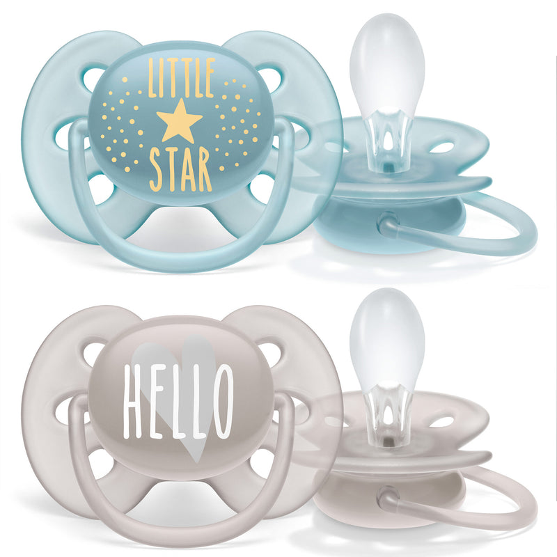 Philips Avent - Ultra Soft Pacifier 2pk
