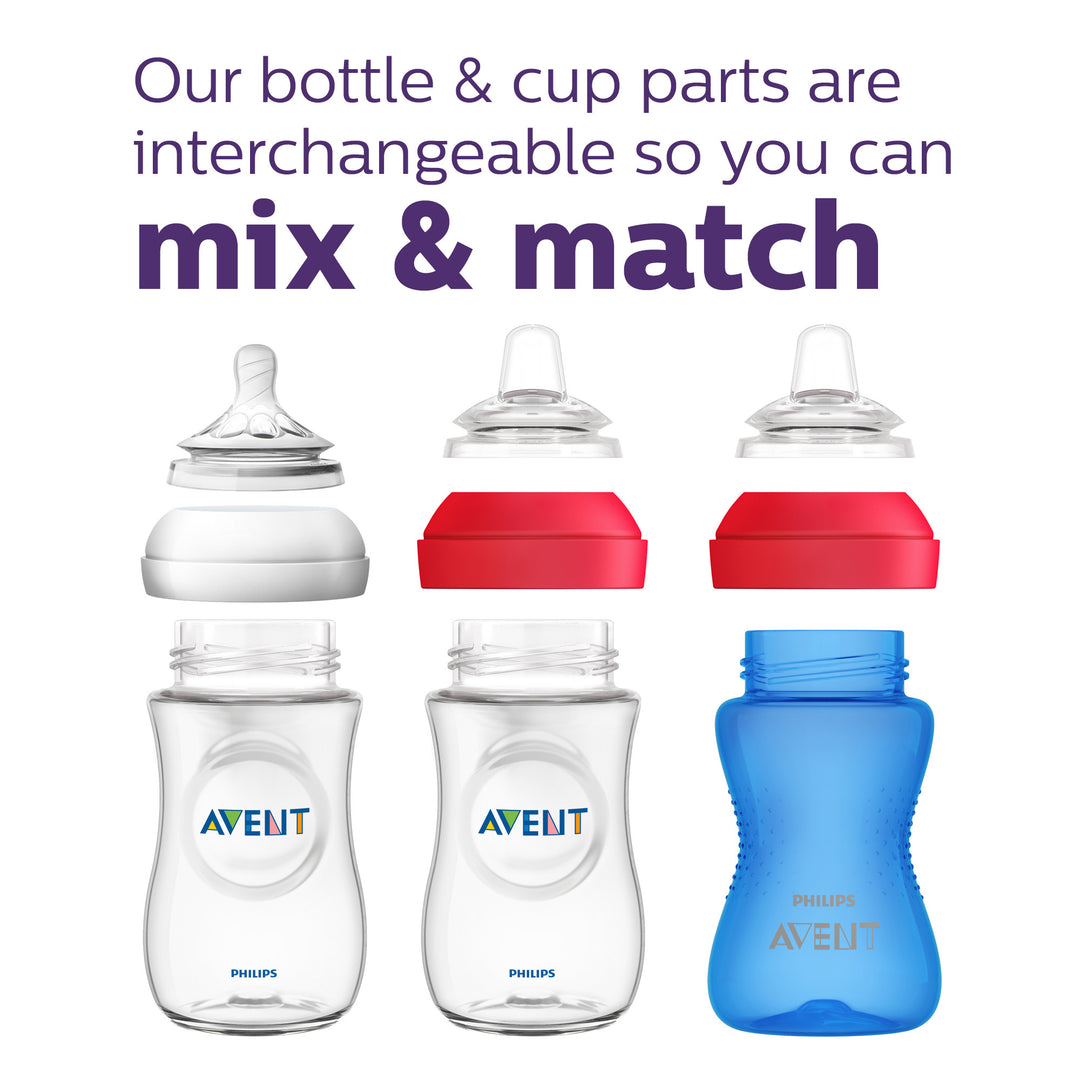 Philips Avent - My Grippy Spout Cup 10oz 2pk Blue-Green