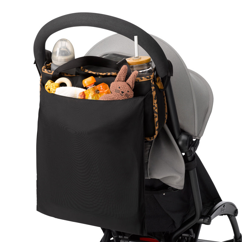 PPB - Stroller Caddy - Leopard Leatherette