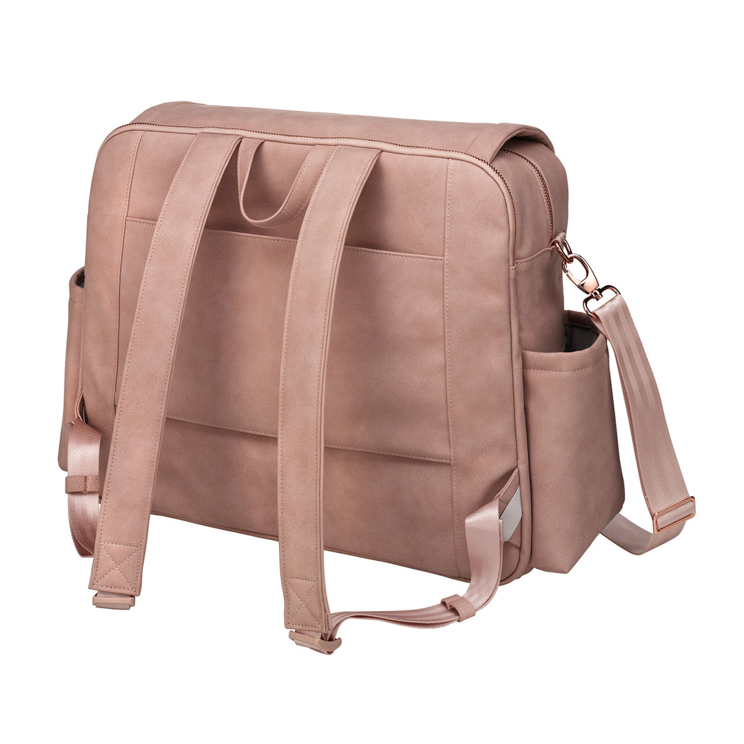 PPB - Boxy Backpack Deluxe - Toffee Rose Leatherette
