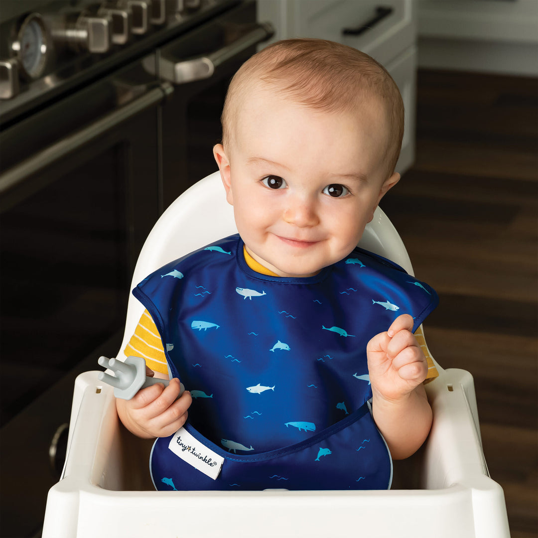 Tiny Twinkle - Mess-proof Easy Bib 3PK