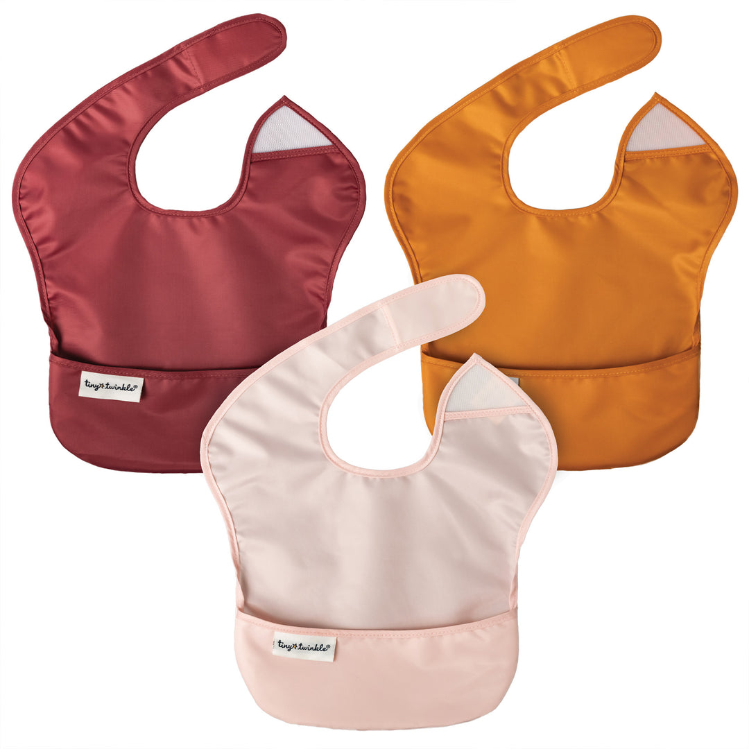 Tiny Twinkle - Mess-proof Easy Bib 3PK