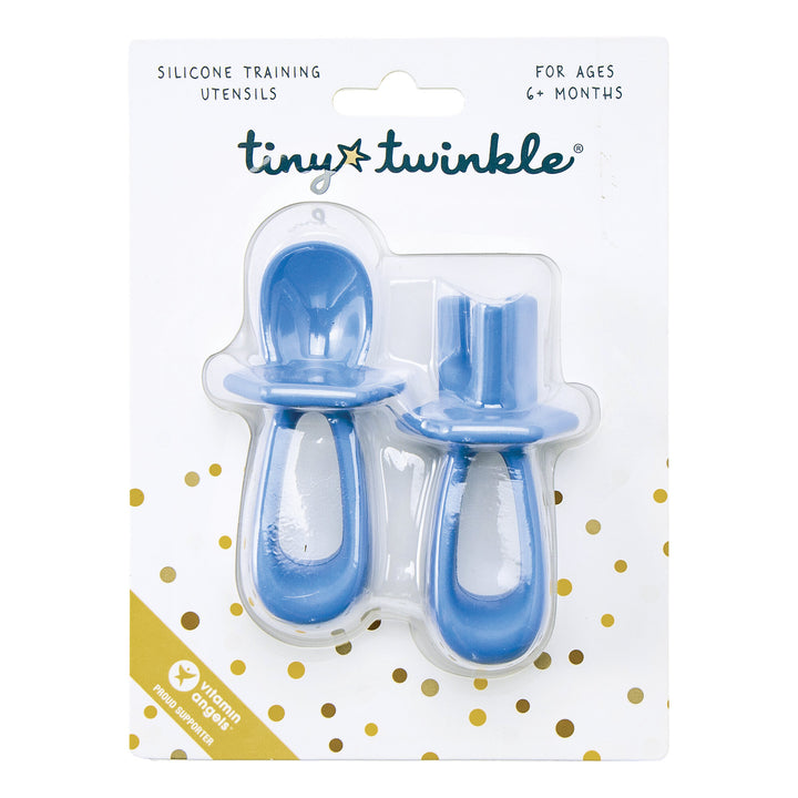 Tiny Twinkle - Ustensiles d'entraînement en silicone