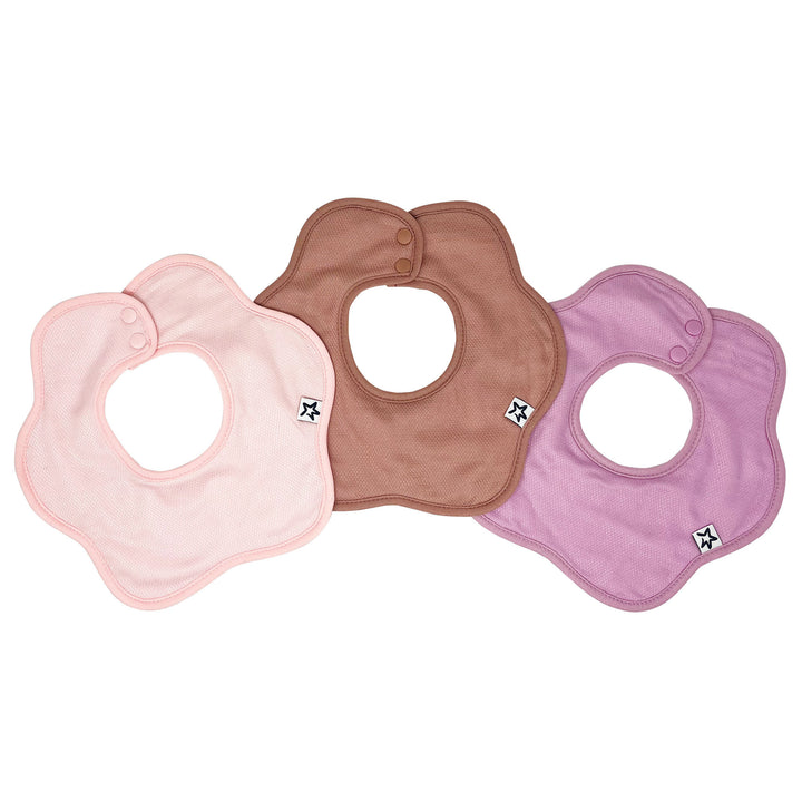 Tiny Twinkle - Kaffle Roundabout Bib 3 Pack