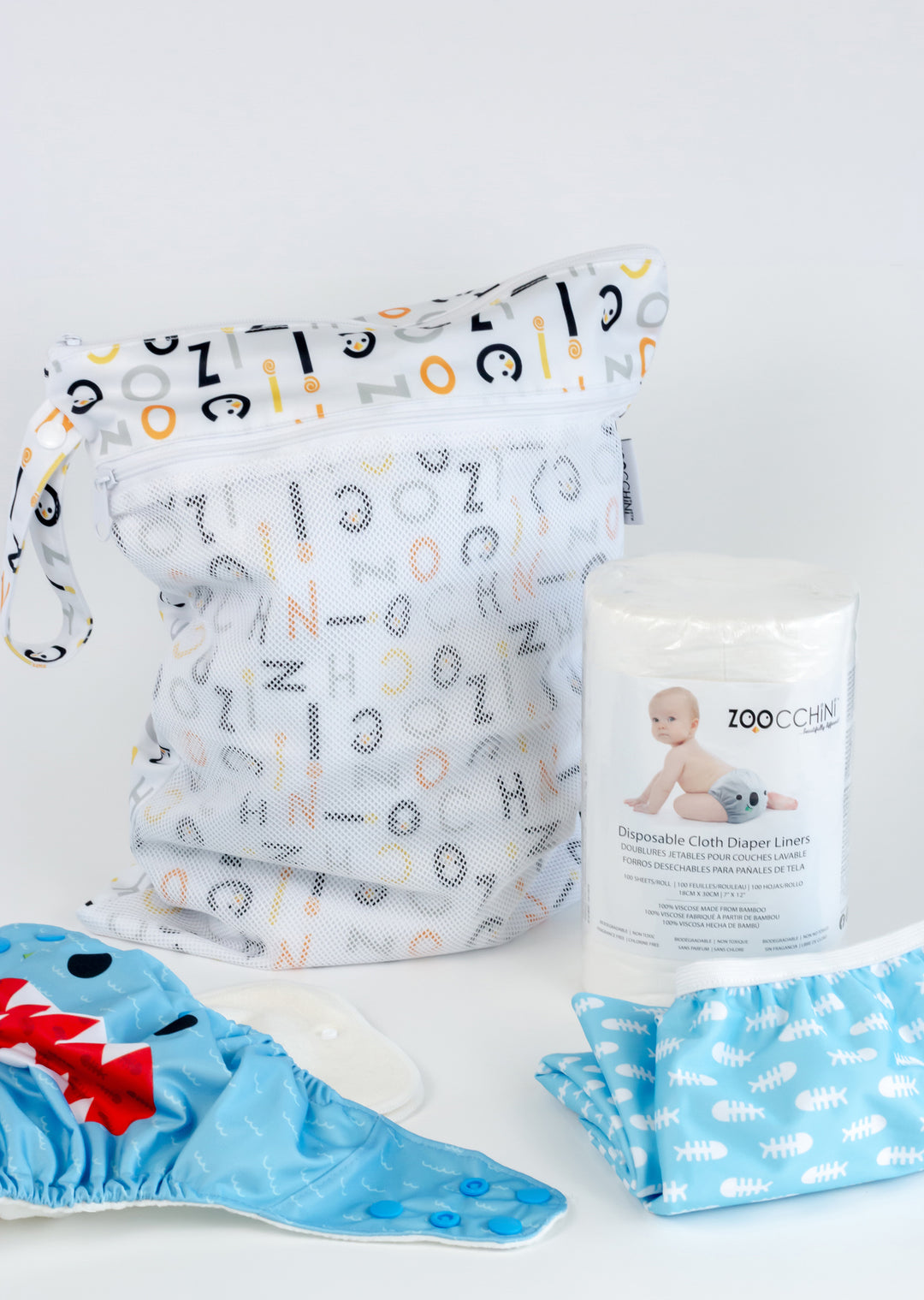 ZOOCCHINI - Disposable Cloth Diaper Liners