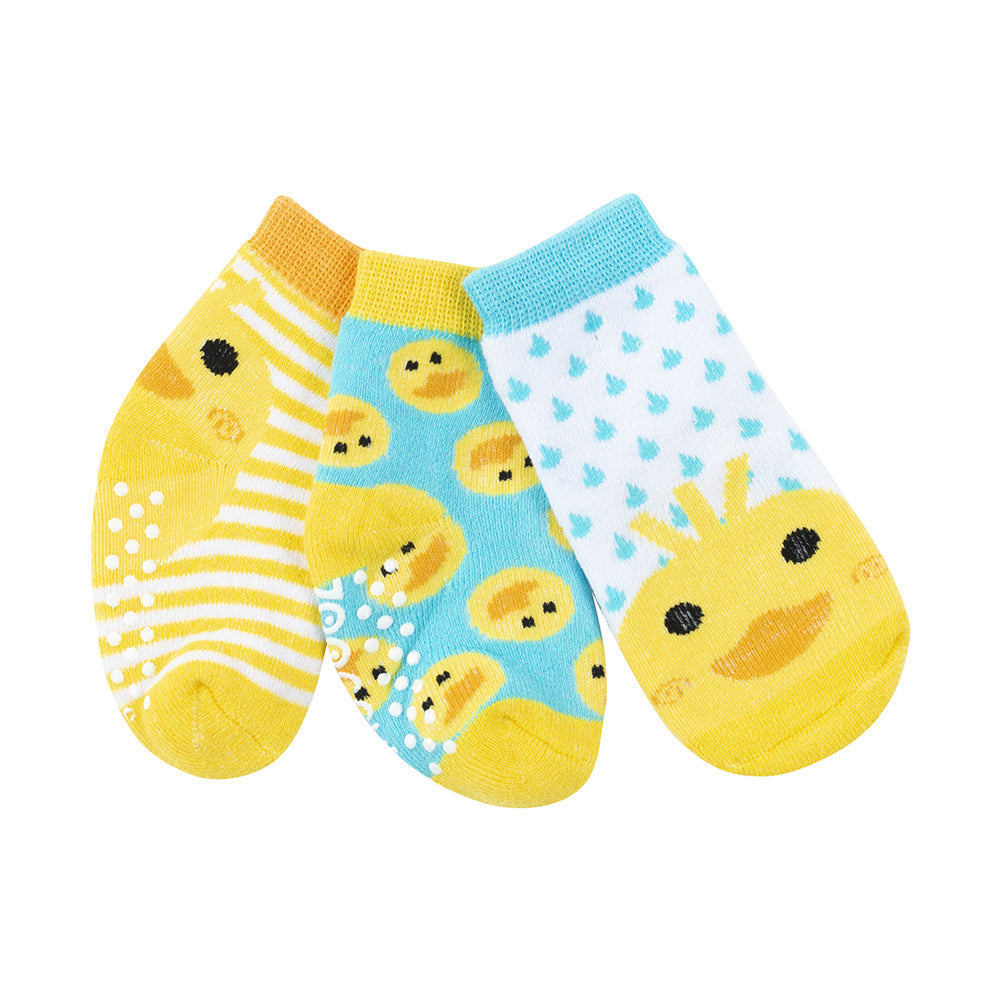 ZOOCCHINI - 3 paires de chaussettes confort en éponge 0-24M